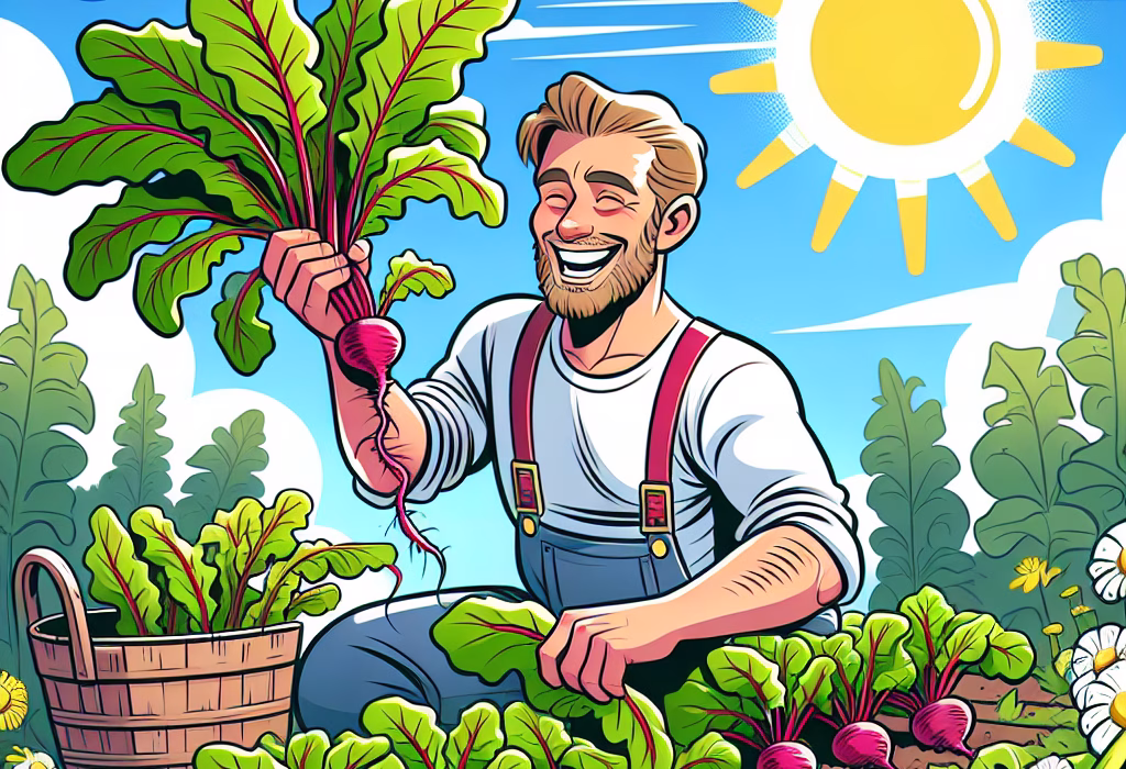 Листя буряка: користь