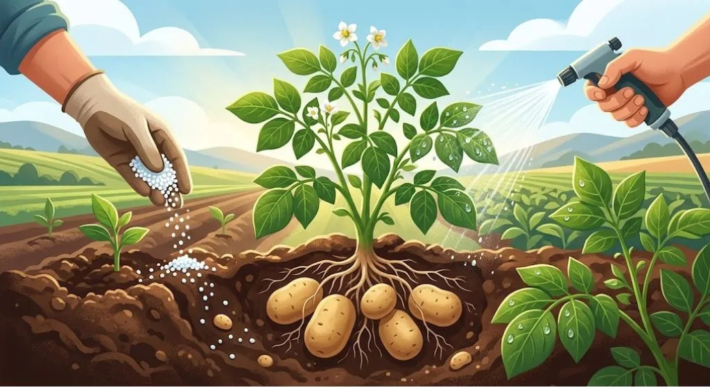 Норми внесення карбаміду під картоплю