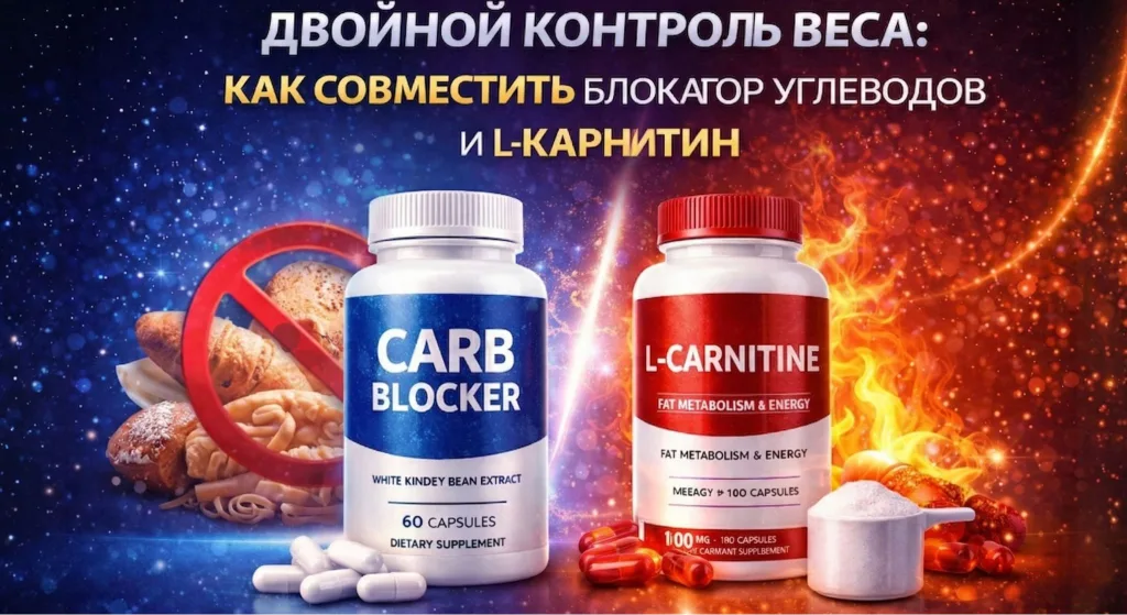 Двойной контроль веса - как совместить блокатор углеводов и L-карнитин