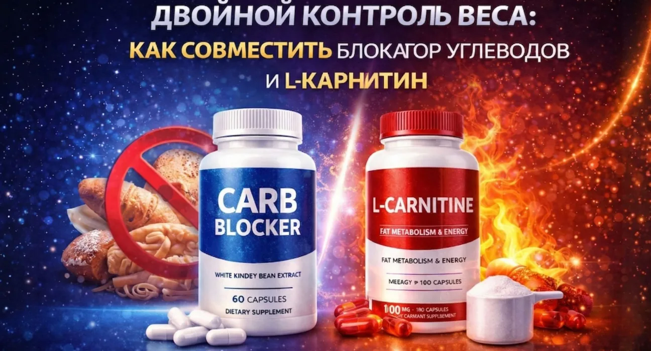 Двойной контроль веса - как совместить блокатор углеводов и L-карнитин