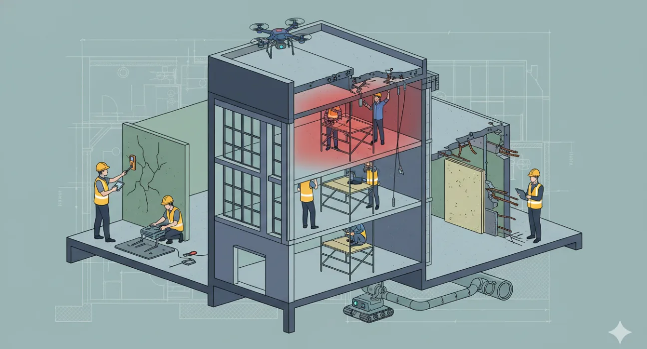 Как проводится техническое обследование зданий и зачем оно нужно?