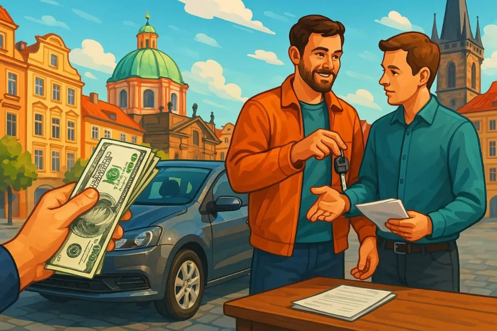 выкуп украинских авто в Чехии