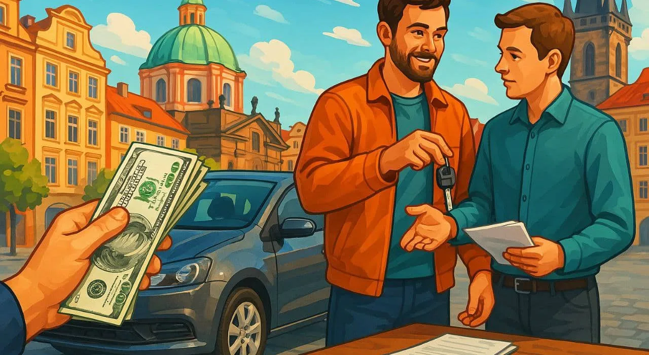 выкуп украинских авто в Чехии