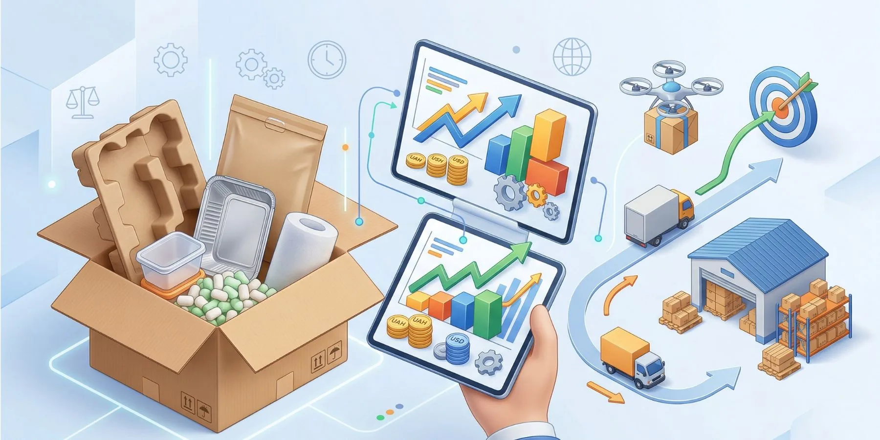 витрати на пакування та логістику при ціноутворенні товару